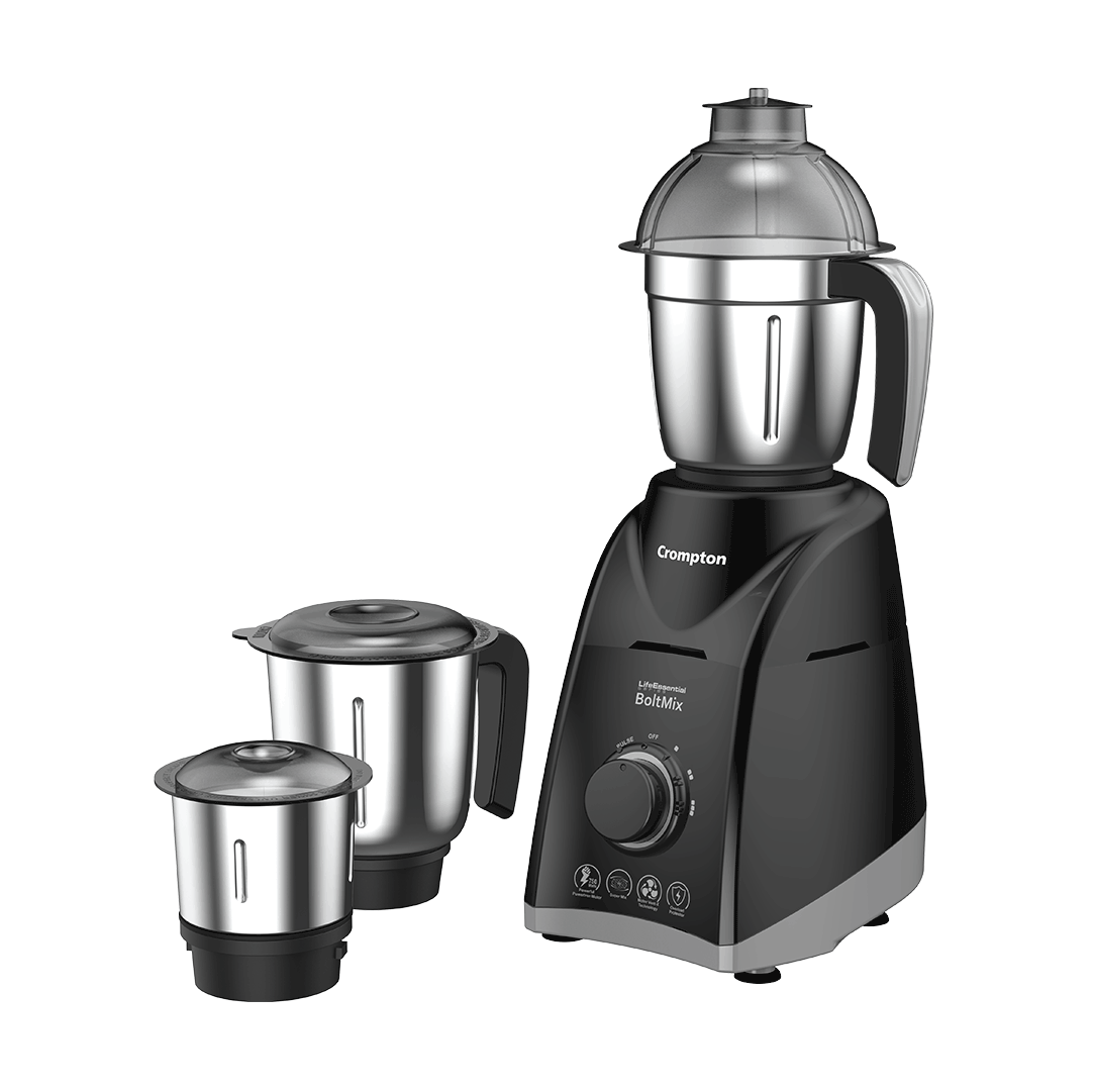 Crompton Boltmix 750W Mixer Grinder, 3 Jars